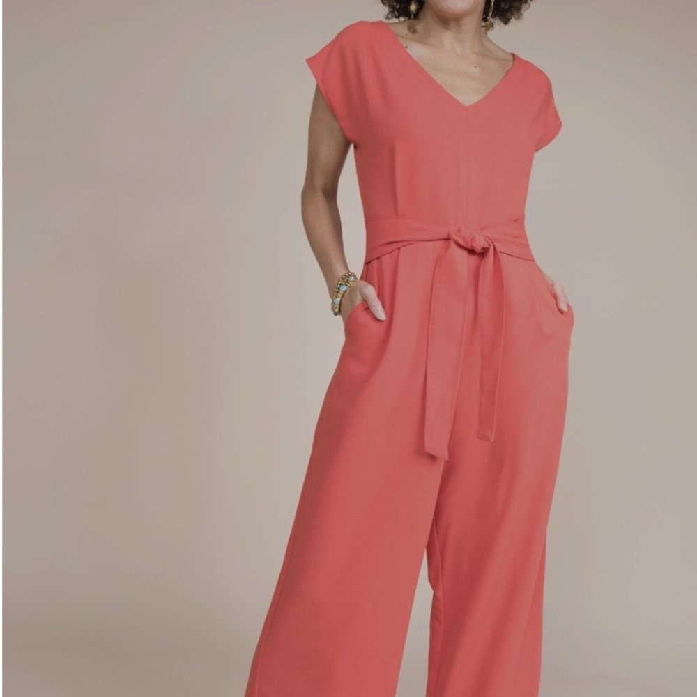 Coral Jumpsuit